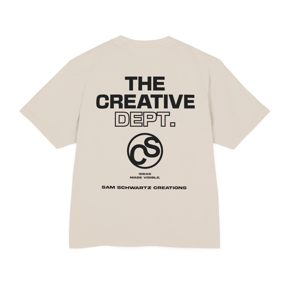 Sam Schwartz Creations Creative Dept. Tee — Graphic Artist Streetwear T-Shirt