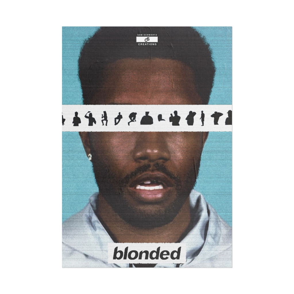 Blonded Poster | Frank Ocean Music Wall Art