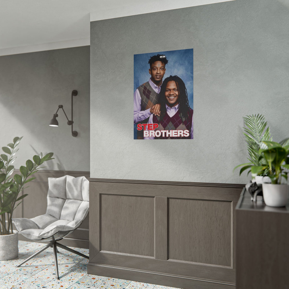 Step Brothers Poster | Hip-Hop Duo Wall Art