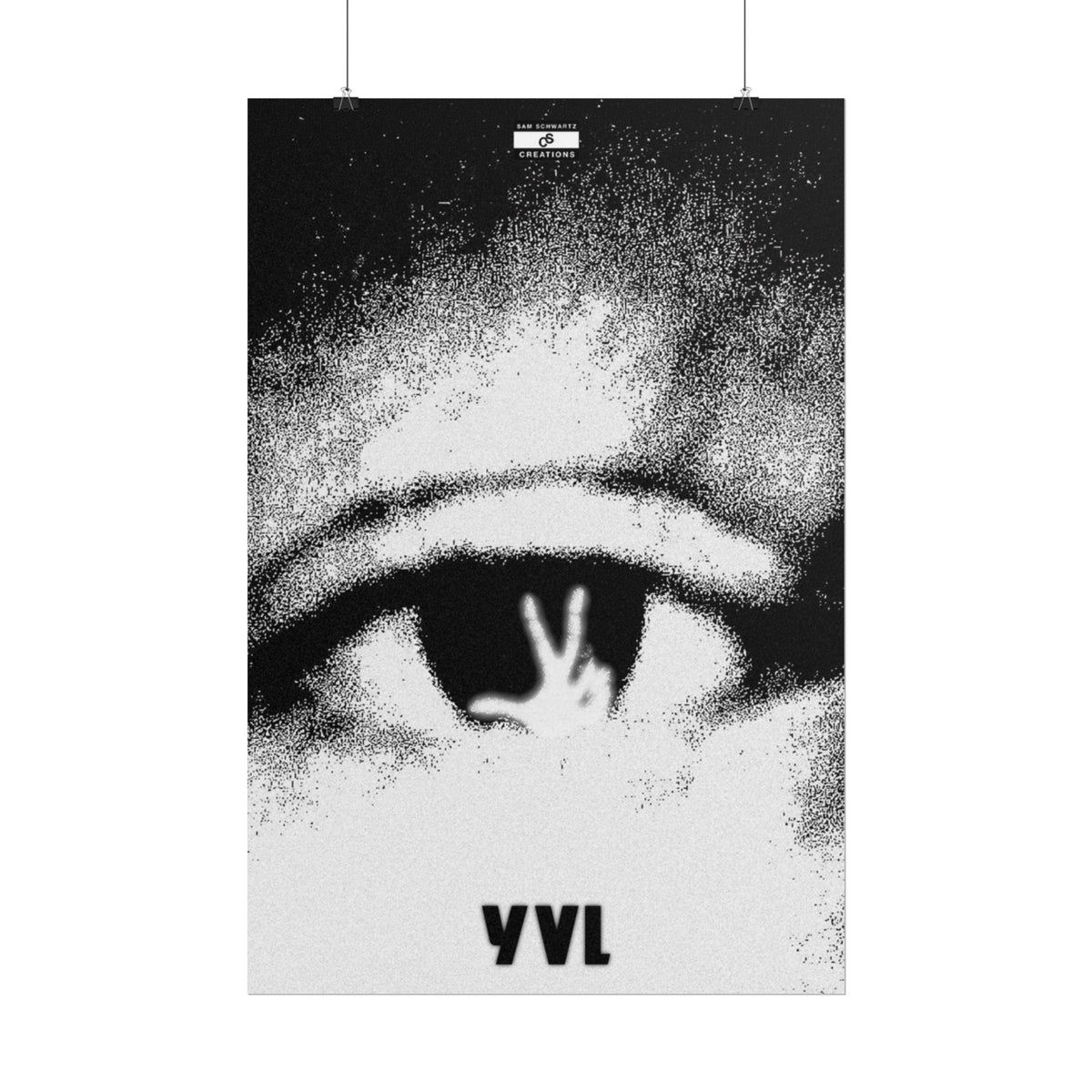 YVL Vision Poster | Experimental Hip-Hop Wall Art