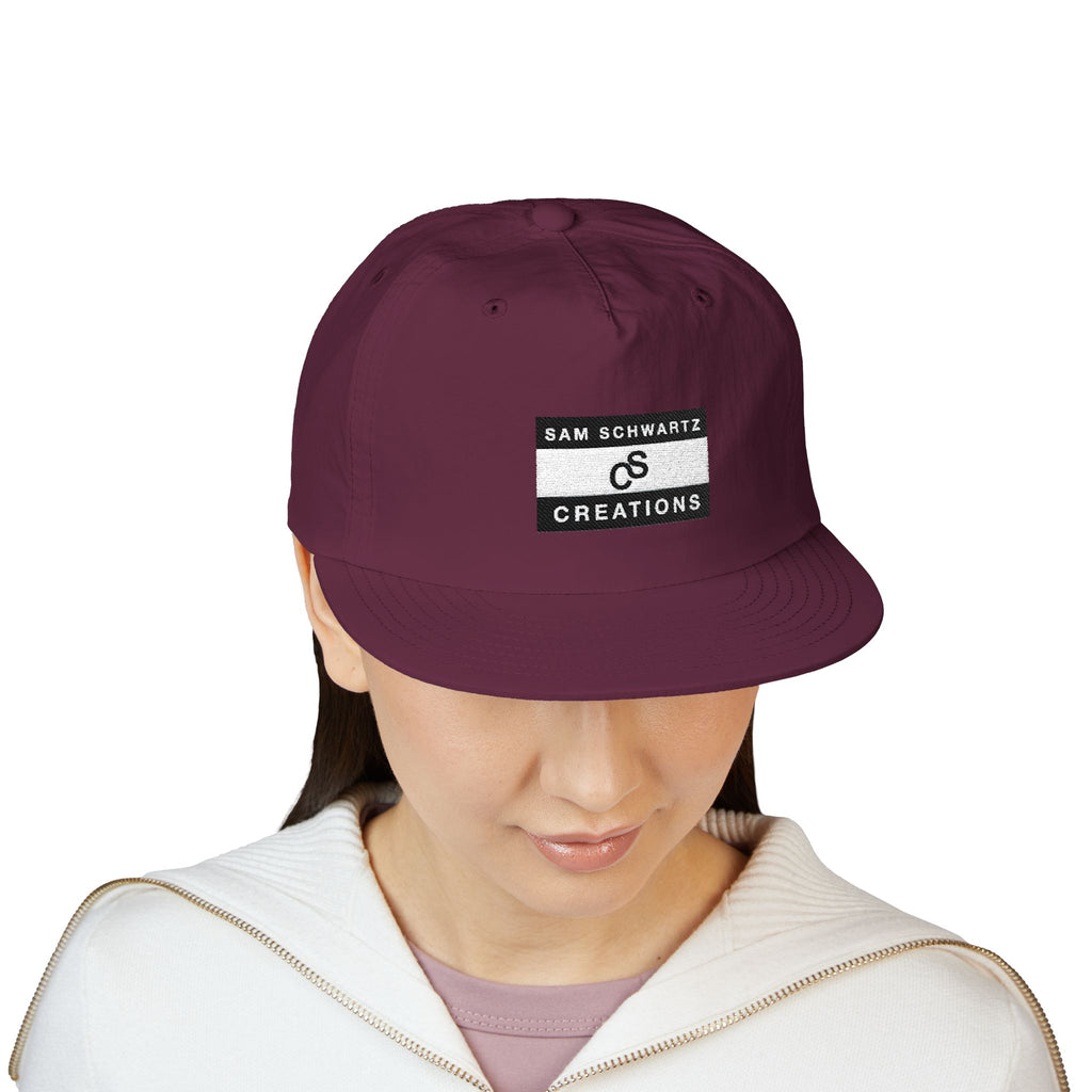 Sam Schwartz Creations Surf Cap - Sam Schwartz Creations Embroidered Patch Hat