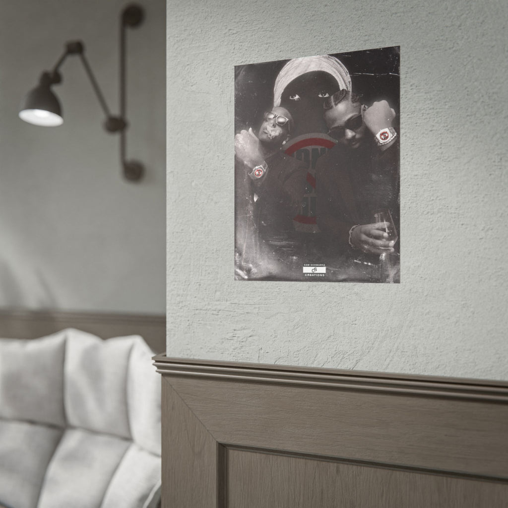 Don't Be Dumb Poster | Underground Music Duo Wall Art