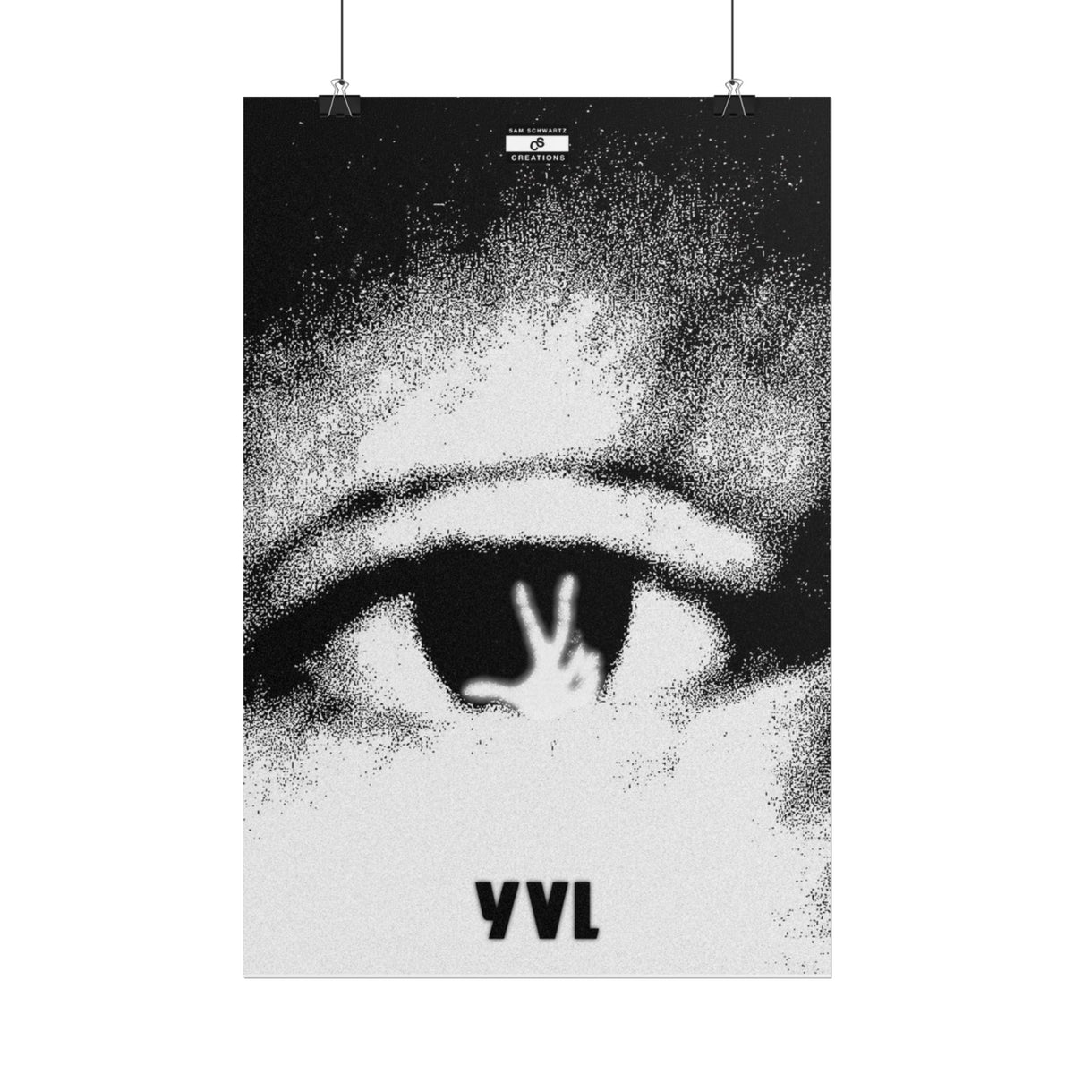 YVL Vision Poster | Experimental Hip-Hop Wall Art