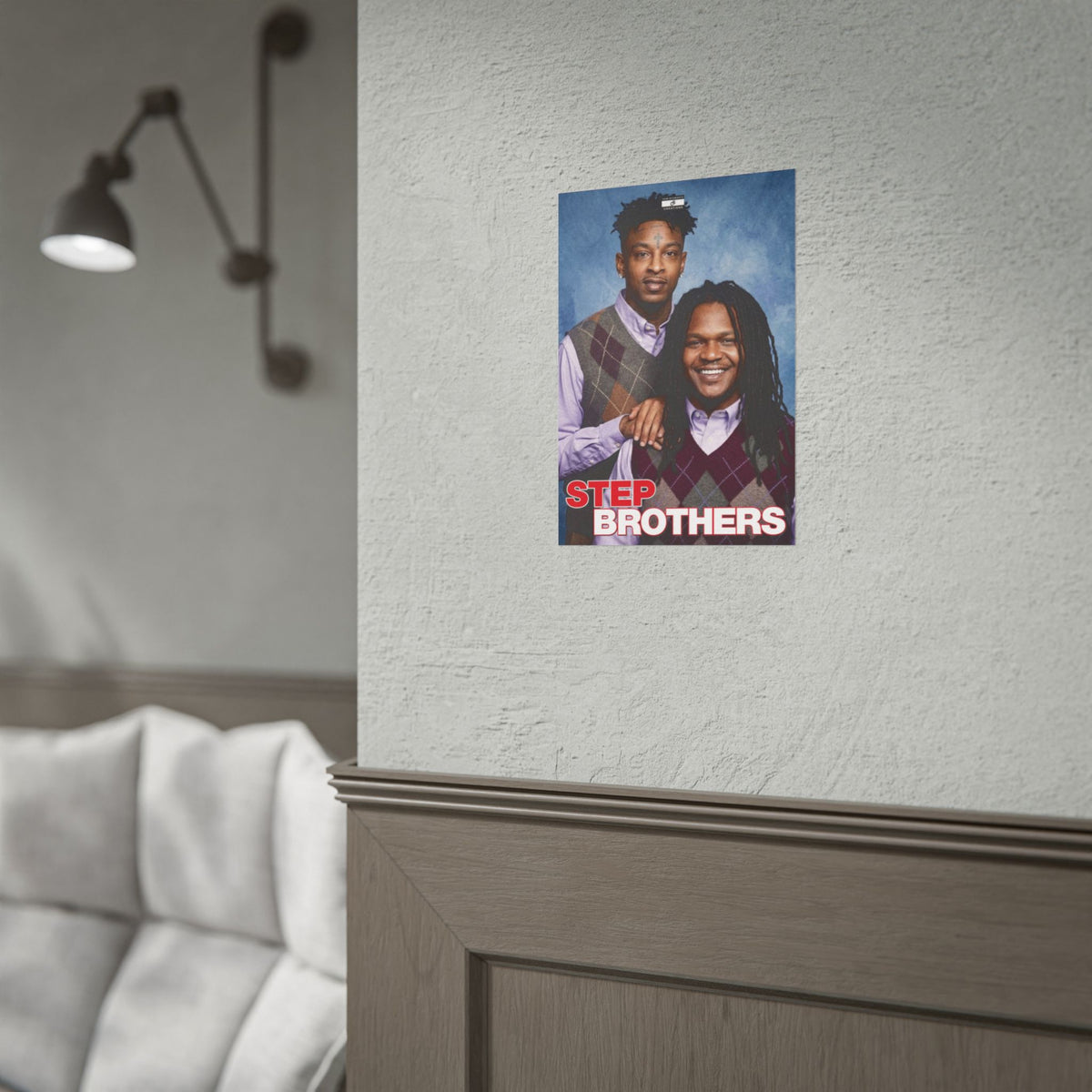 Step Brothers Poster | Hip-Hop Duo Wall Art