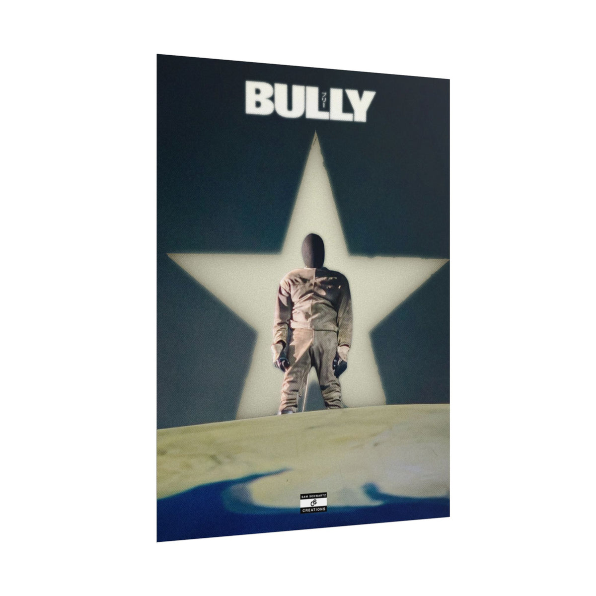 Bully Star Poster | Experimental Kanye West Music Wall Art