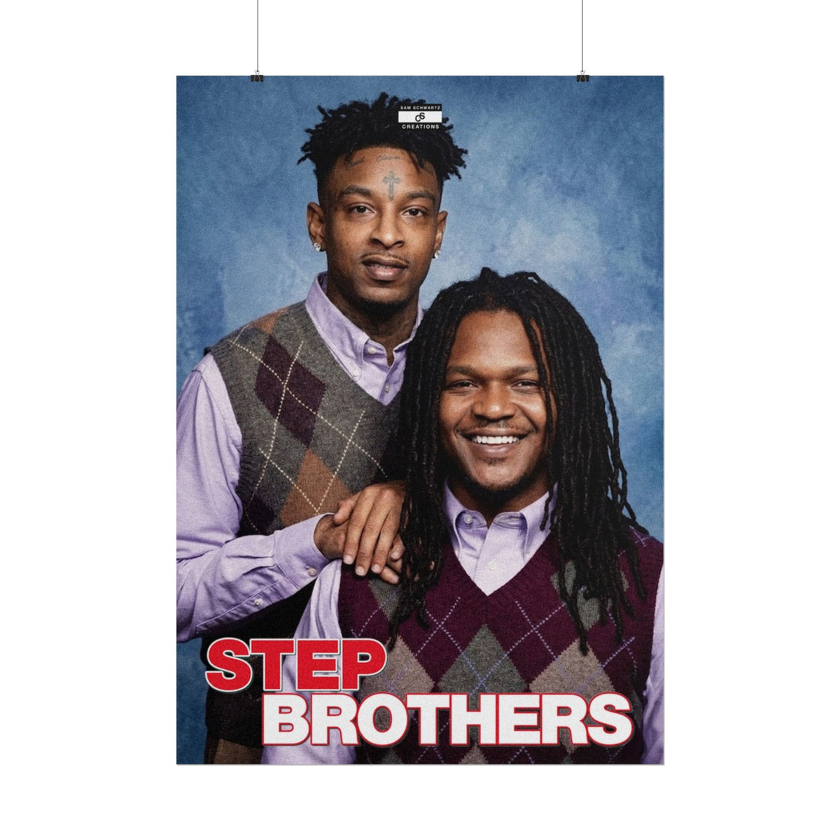 Step Brothers Poster | Hip-Hop Duo Wall Art