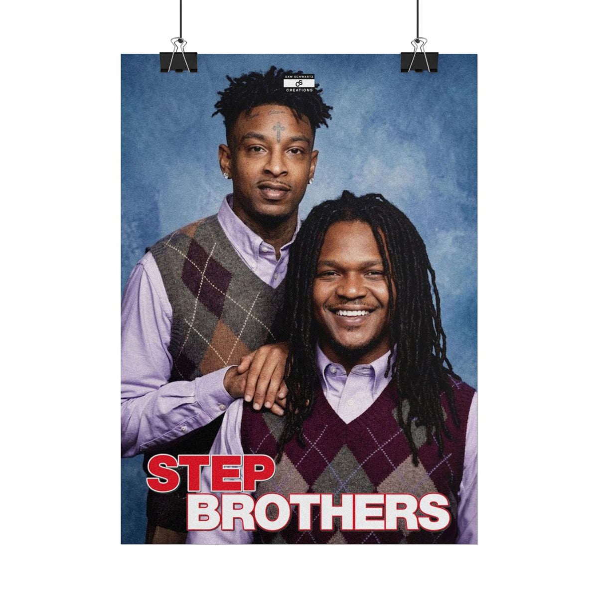 Step Brothers Poster | Hip-Hop Duo Wall Art