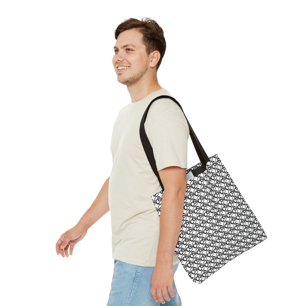 Sam Schwartz Creations Monogram Pattern Tote Bag