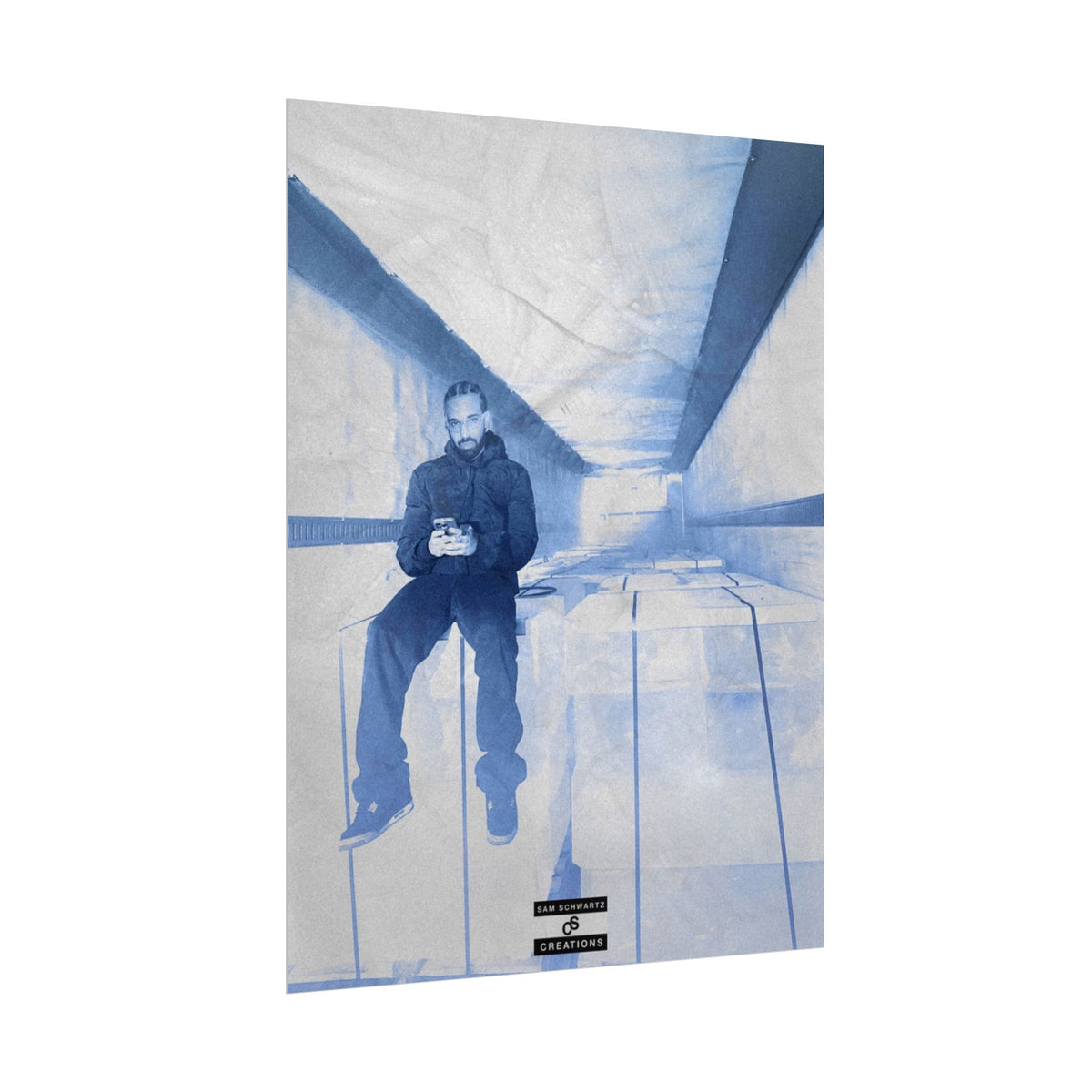Cold Storage Poster | Drake Music Wall Art