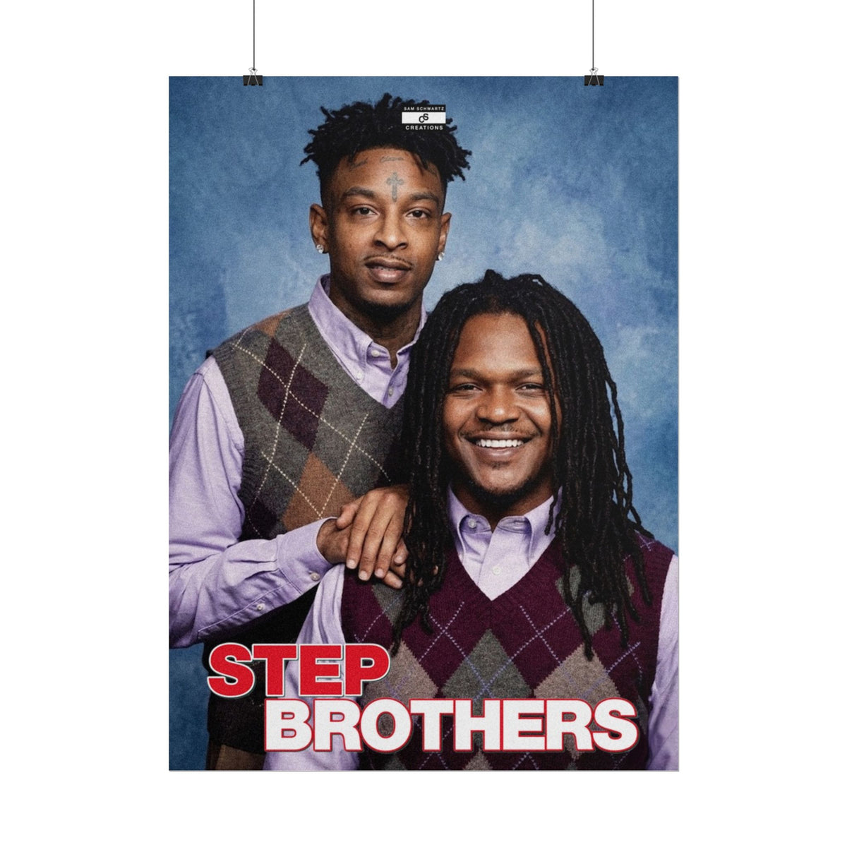 Step Brothers Poster | Hip-Hop Duo Wall Art