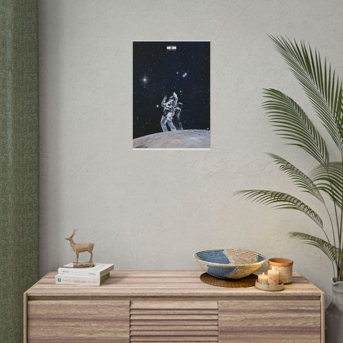 Among the Stars Poster | Kanye West & Don Toliver Music Wall Art