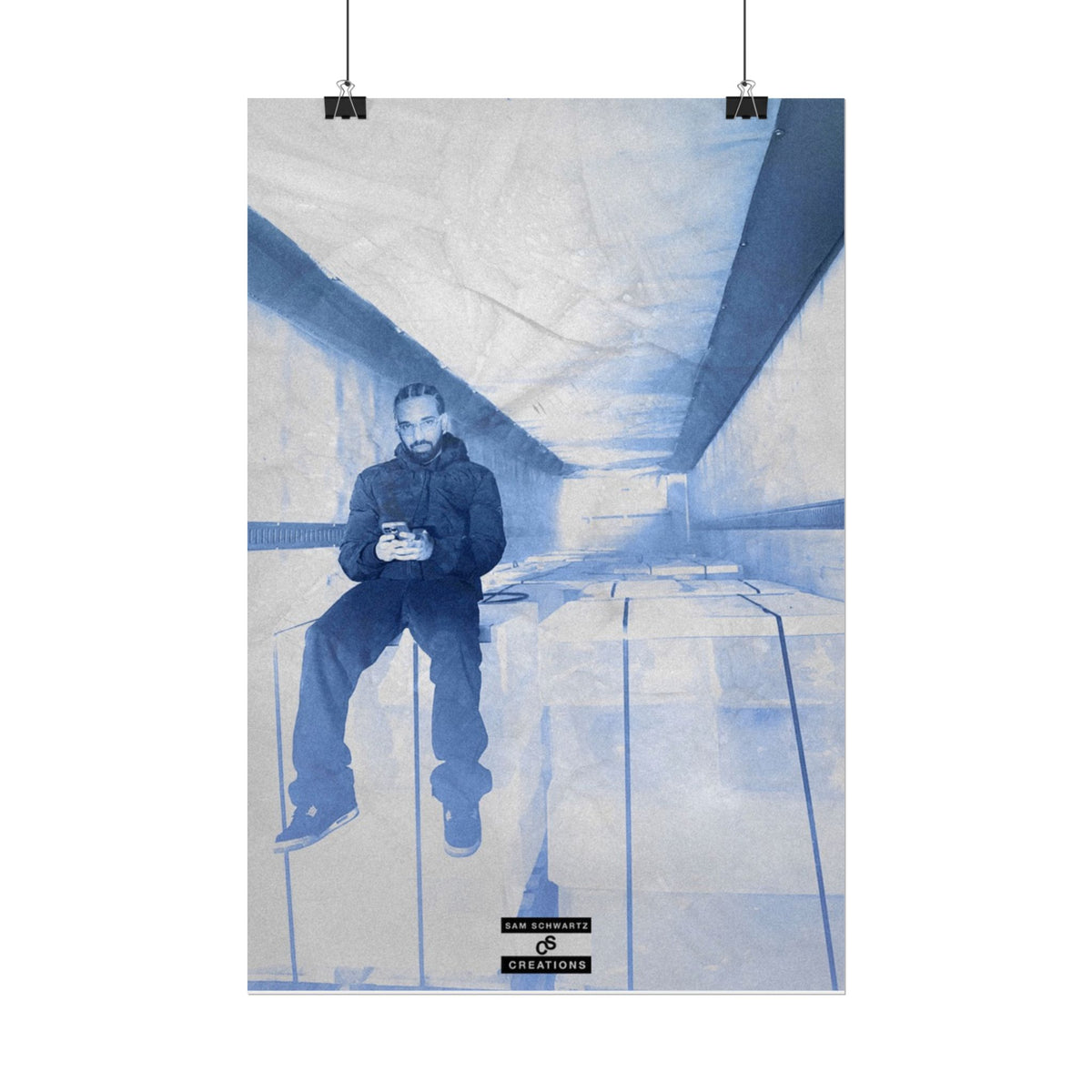 Cold Storage Poster | Drake Music Wall Art