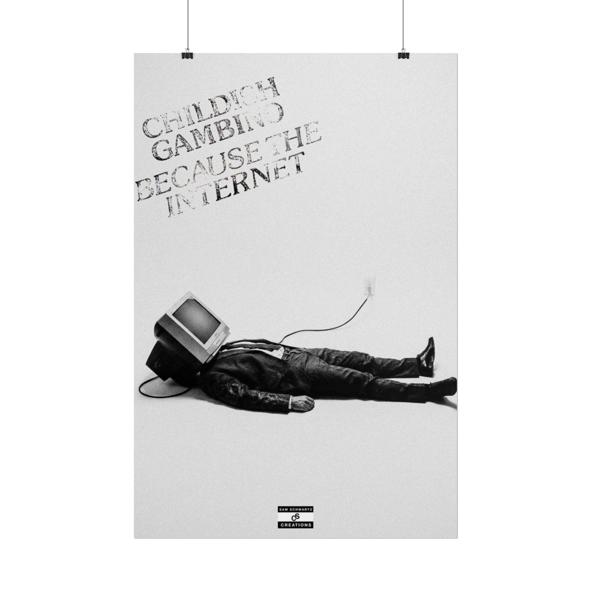 Because the Internet Poster | Childish Gambino Wall Art