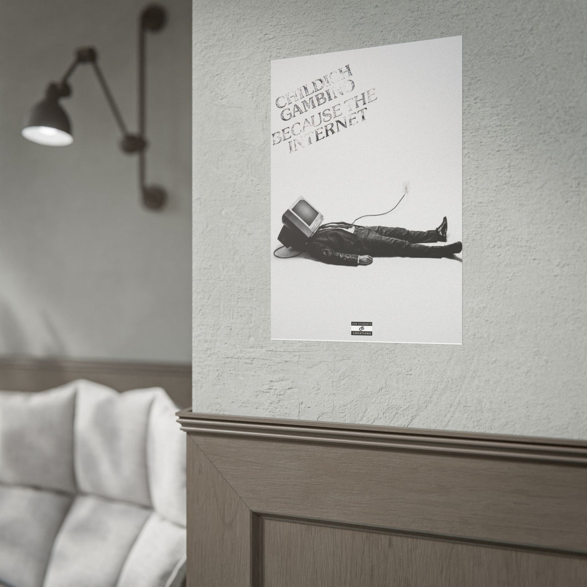 Because the Internet Poster | Childish Gambino Wall Art