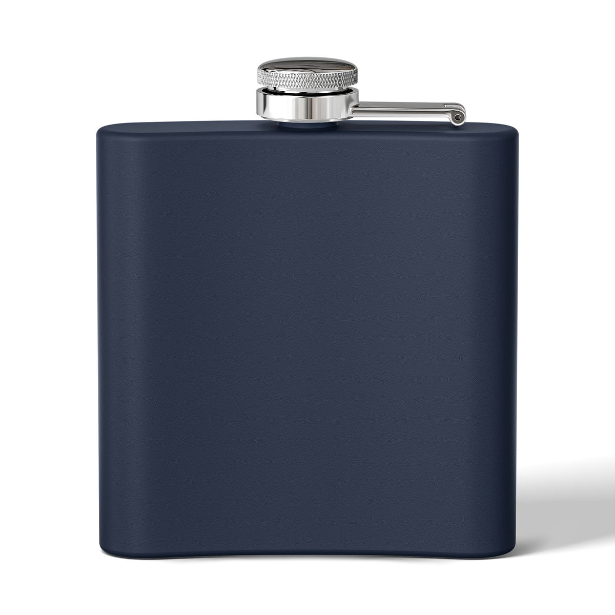 Sam Schwartz Creations Stainless Steel Flask — Brushed Metal Sam Schwartz Creations, 6 oz