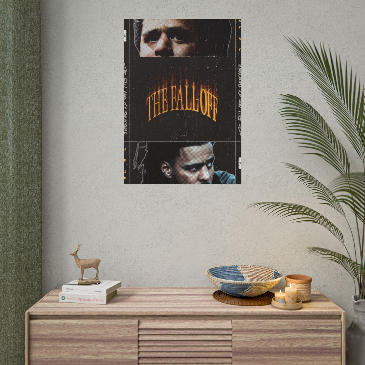 The Fall-Off 2.6.26 Poster | J. Cole Hip-Hop Wall Art