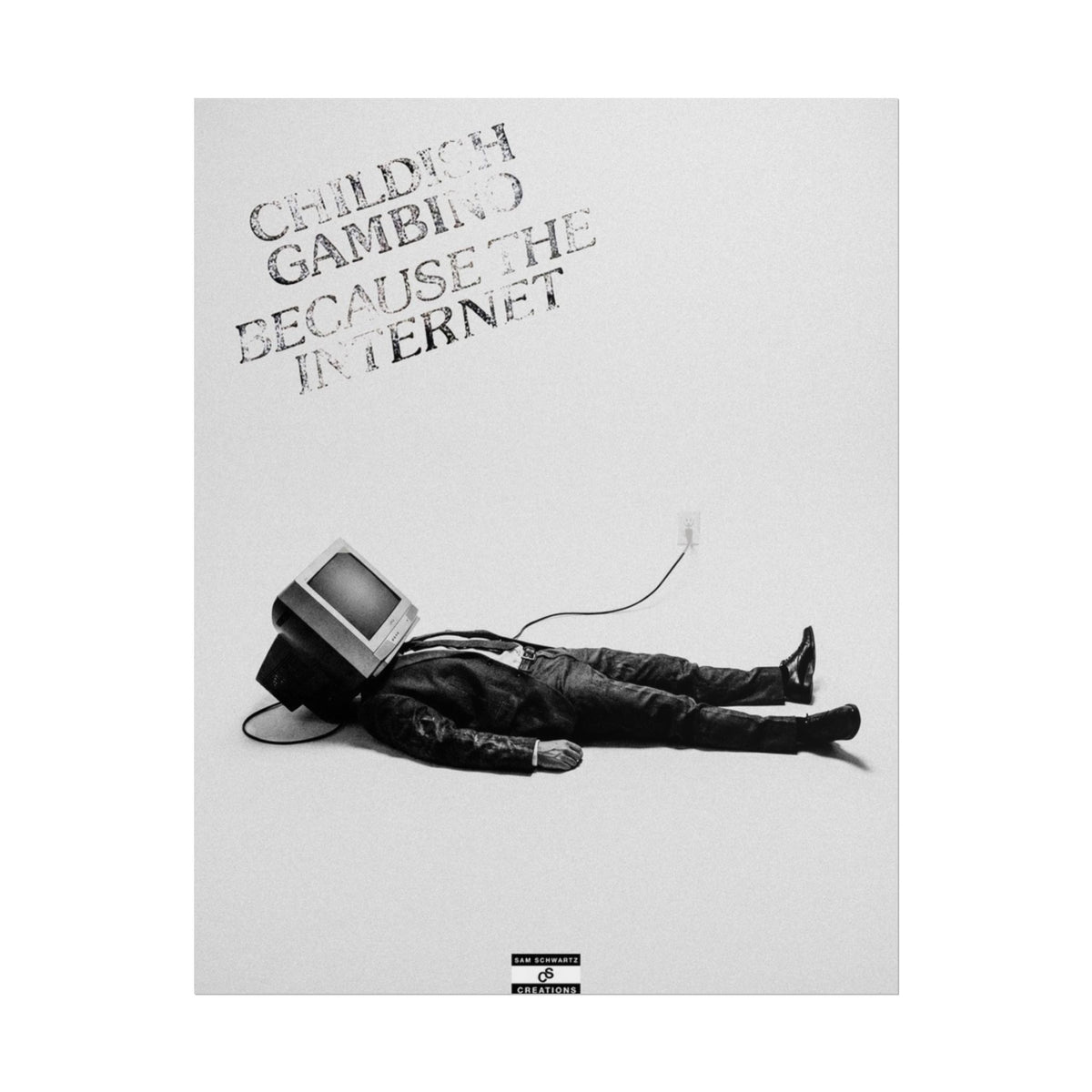 Because the Internet Poster | Childish Gambino Wall Art