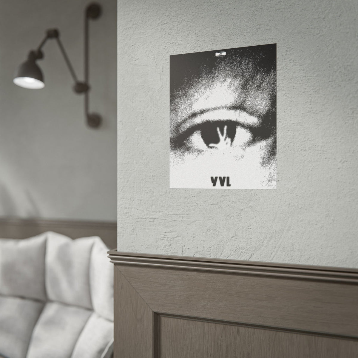 YVL Vision Poster | Experimental Hip-Hop Wall Art