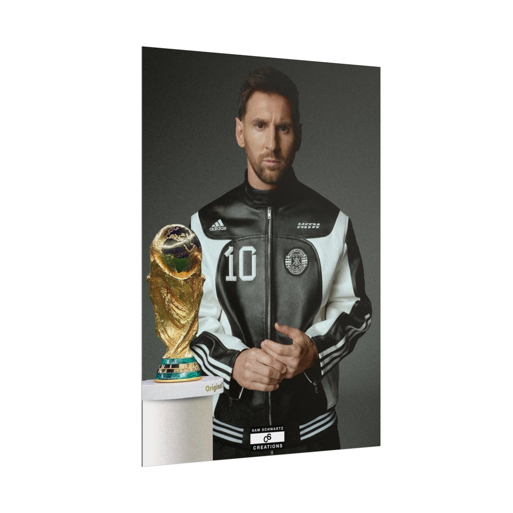 Number 10 Forever Poster | Lionel Messi World Cup Wall Art