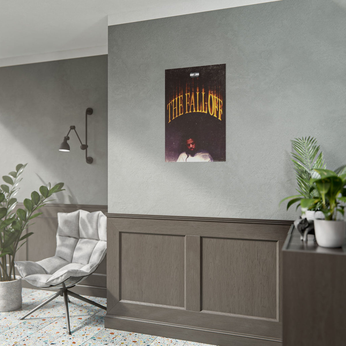 The Fall-Off Poster | J. Cole Hip-Hop Wall Art