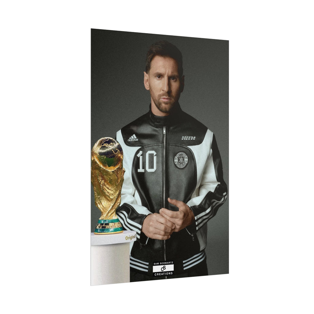 Number 10 Forever Poster | Lionel Messi World Cup Wall Art