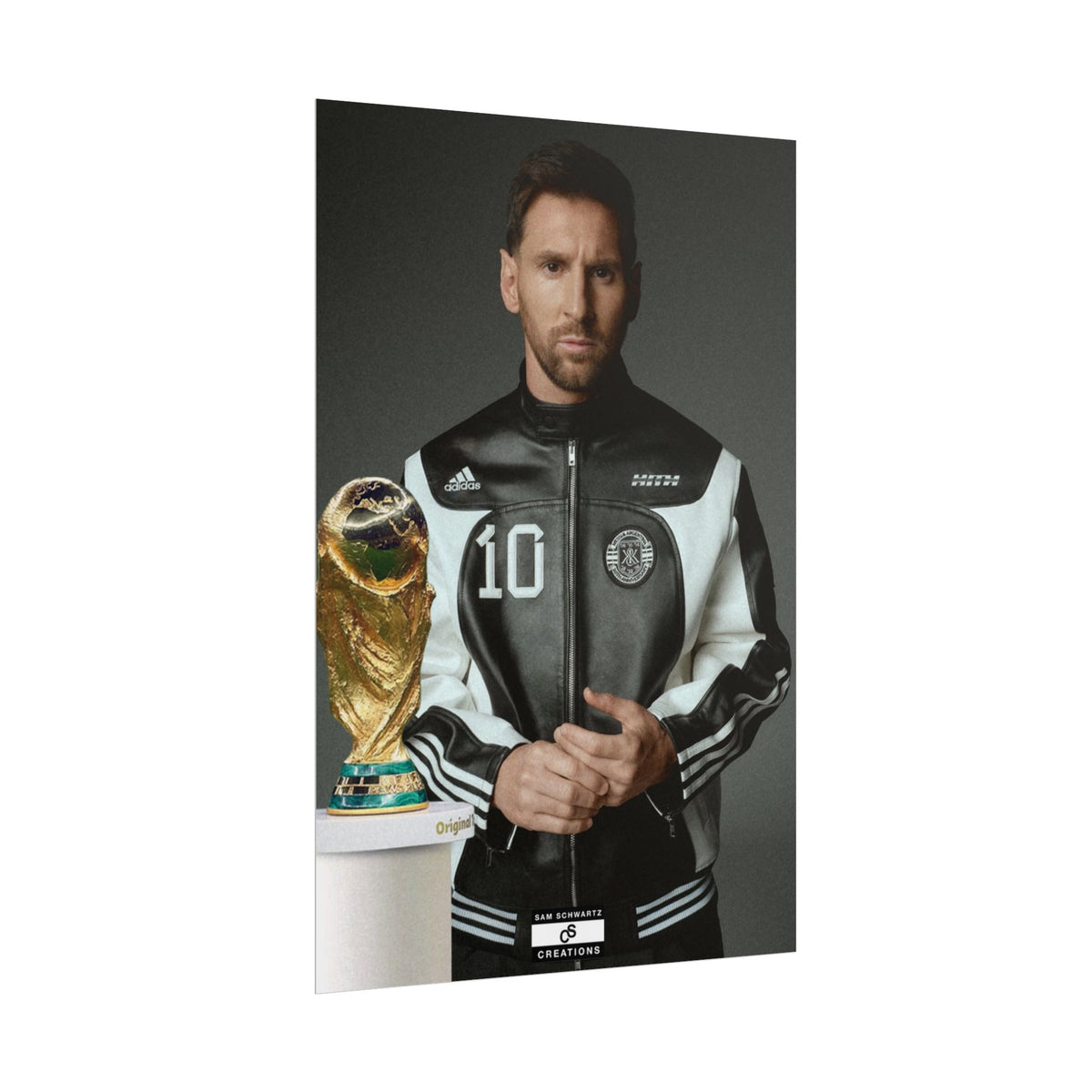 Number 10 Forever Poster | Lionel Messi World Cup Wall Art