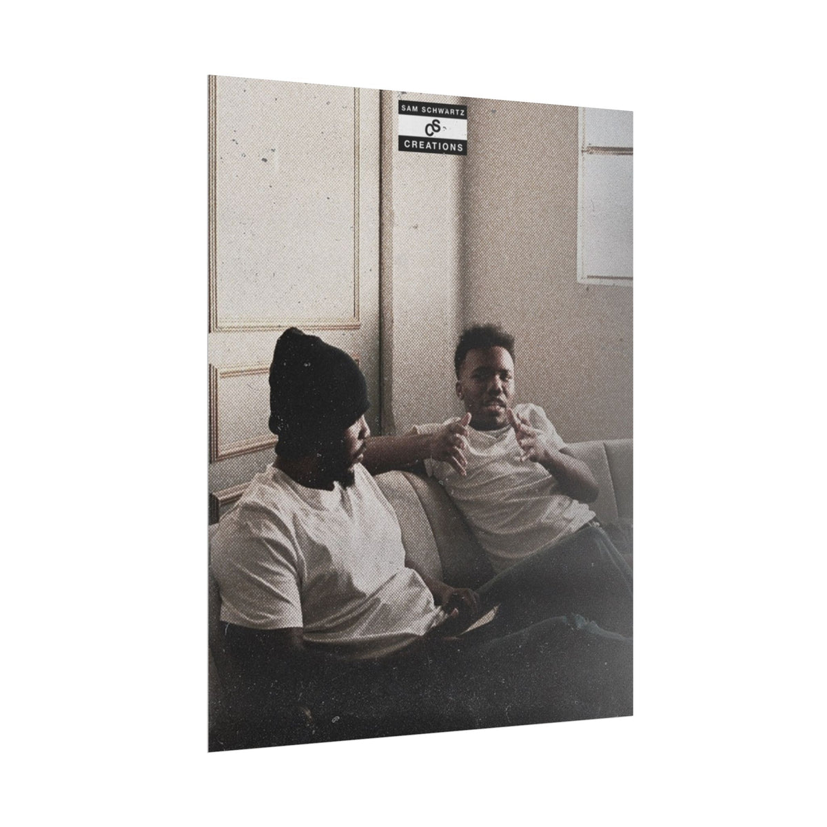 Baby Keem & Kendrick Lamar Poster | Music Culture Candid Wall Art