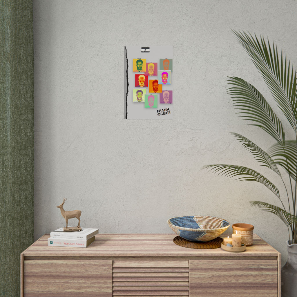 Color Study Poster | Frank Ocean Pop Art Wall Art