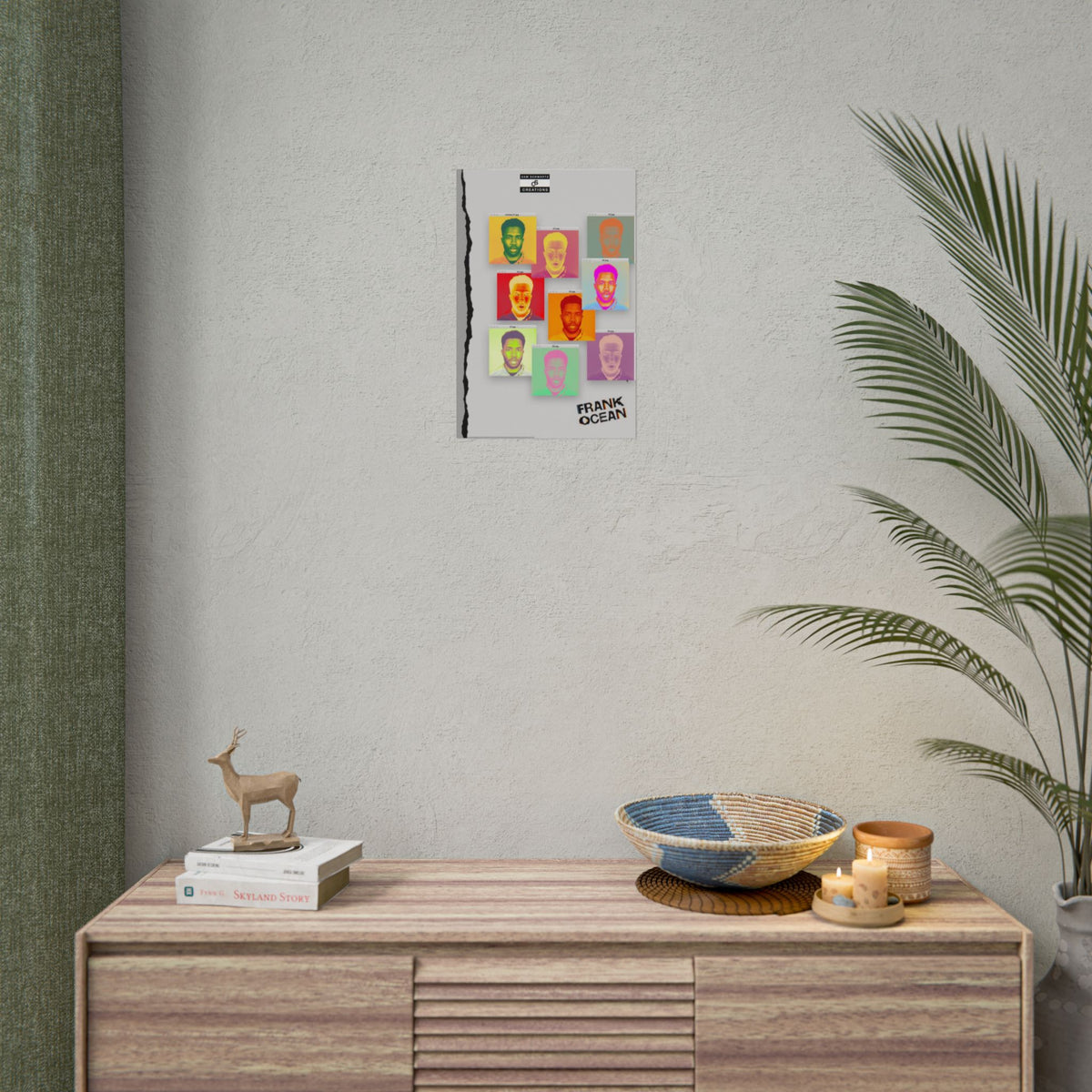 Color Study Poster | Frank Ocean Pop Art Wall Art