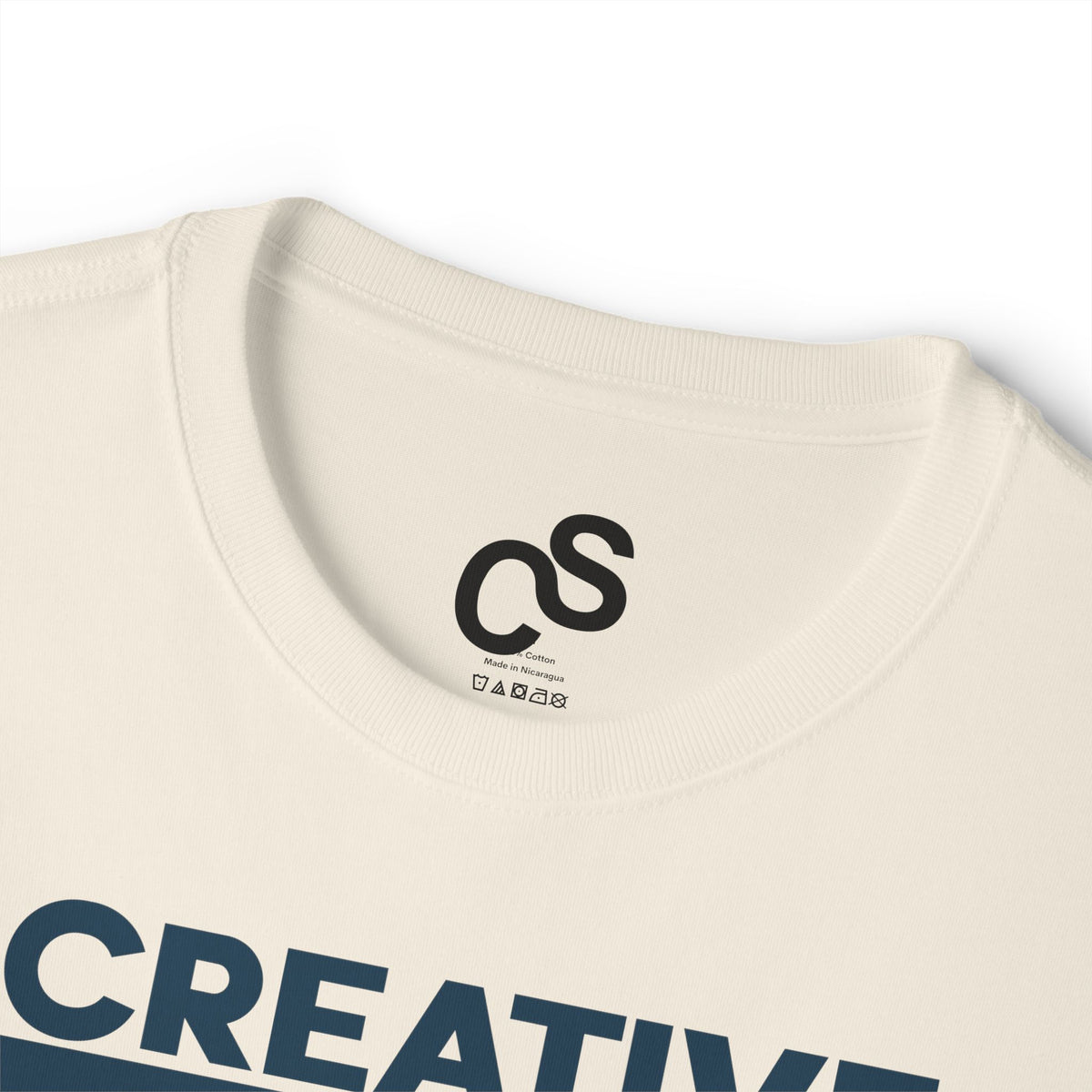 Sam Schwartz Creations Creative Club Tee — "Creative Club" Graphic T-Shirt