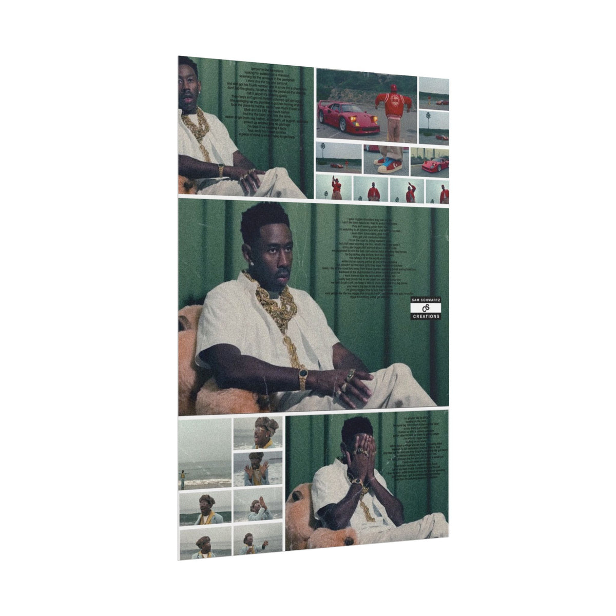 Luxury Tyler Poster | Tyler, the Creator Wall Art