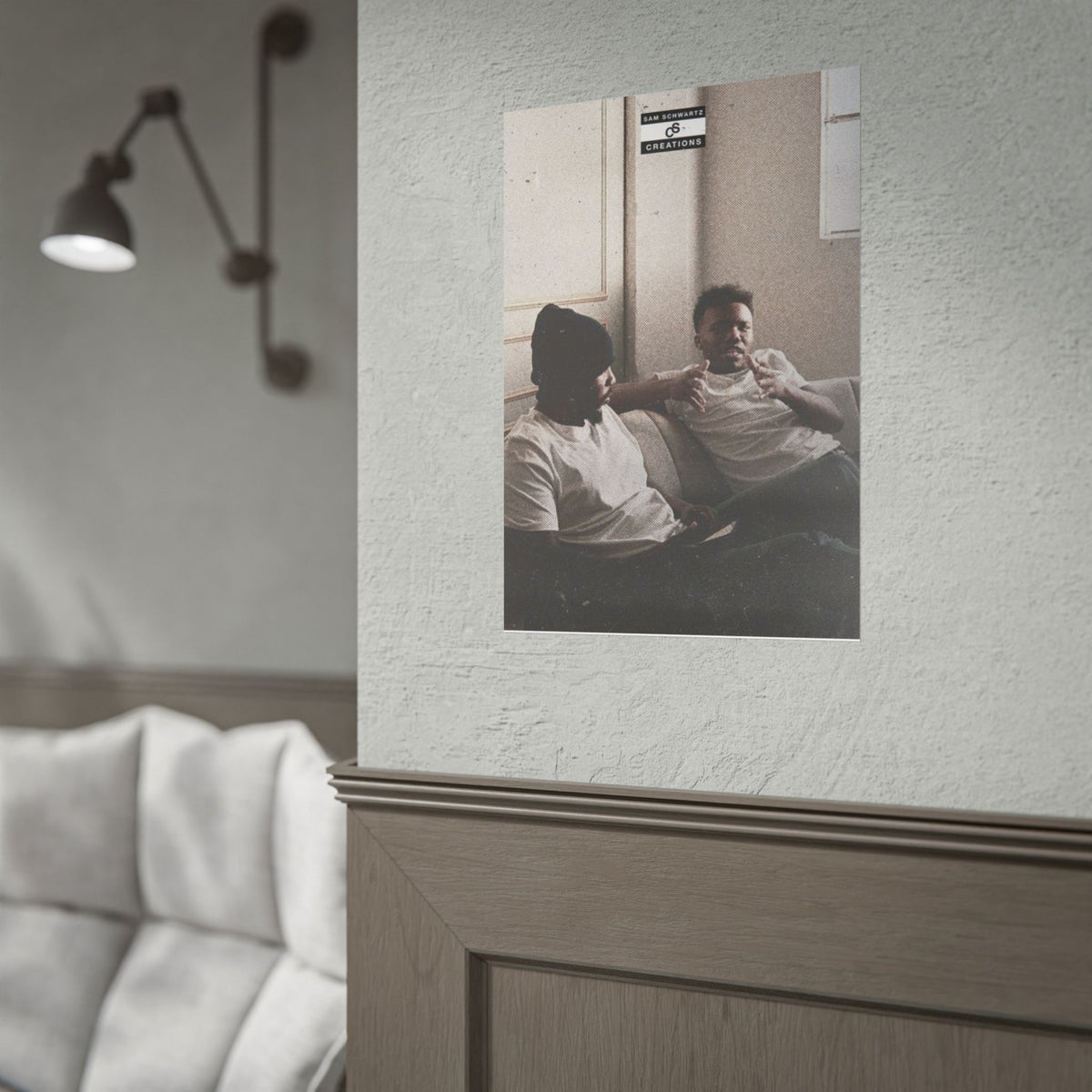 Baby Keem & Kendrick Lamar Poster | Music Culture Candid Wall Art
