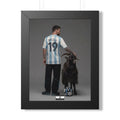 GOAT x GOAT — Framed Messi Wall Art