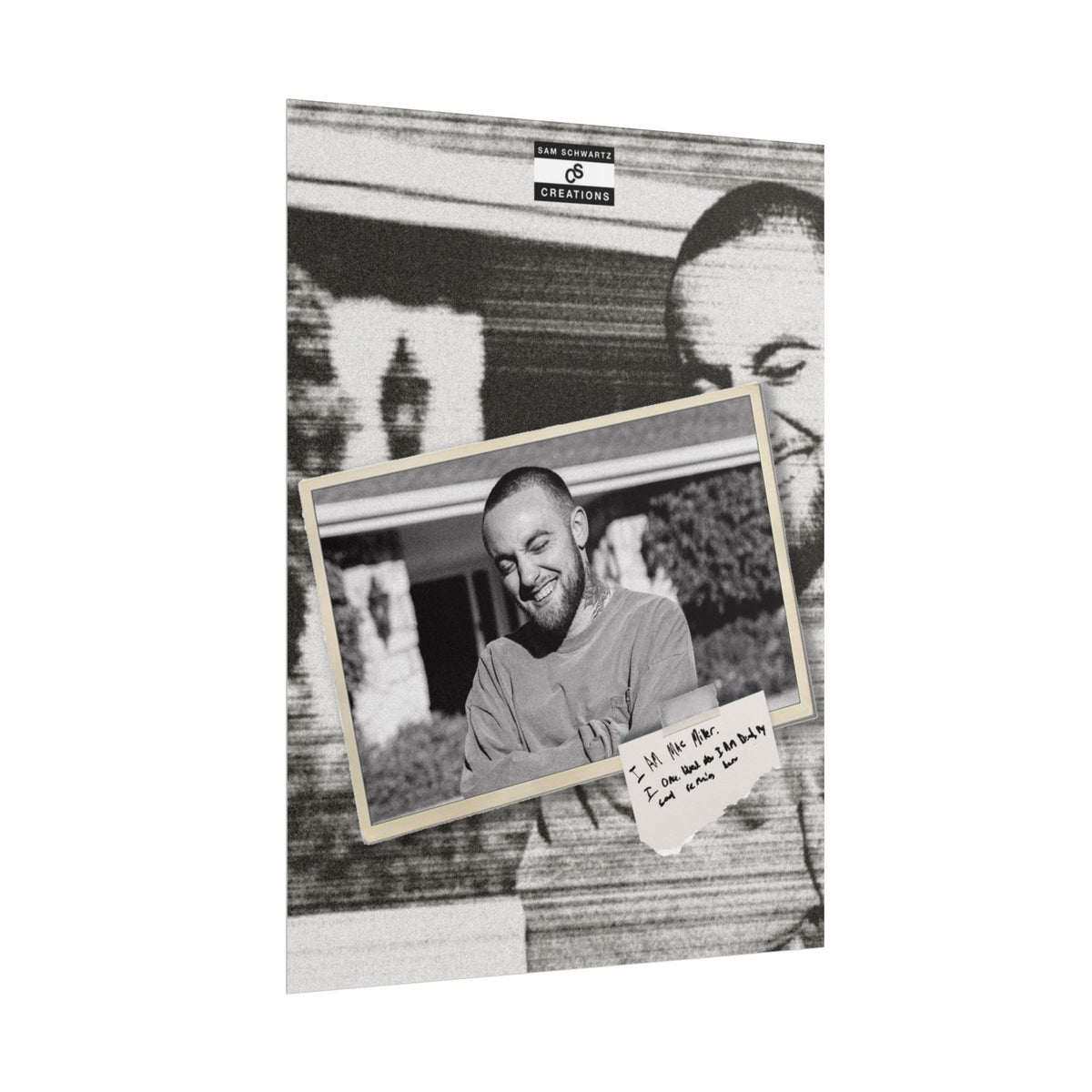 I Am Mac Miller Poster | Memorial Hip-Hop Wall Art