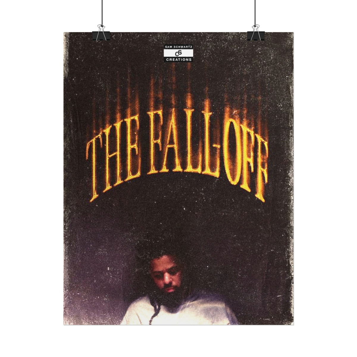The Fall-Off Poster | J. Cole Hip-Hop Wall Art