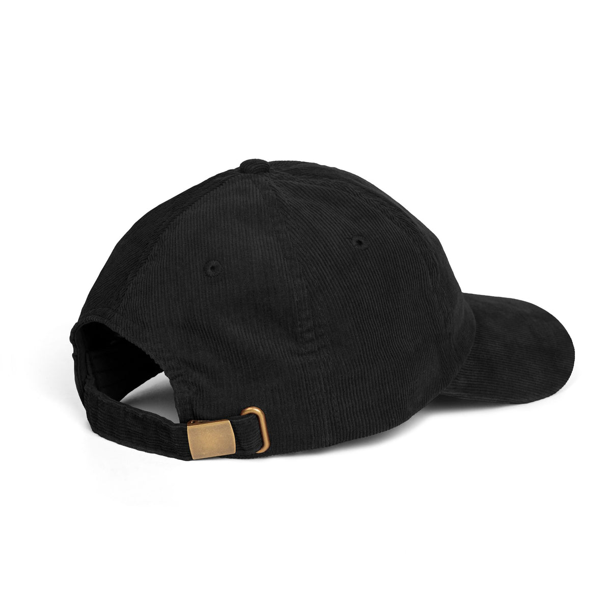 Vintage Sam Schwartz Creations Corduroy Cap — Embroidered Retro Symbol Dad Hat