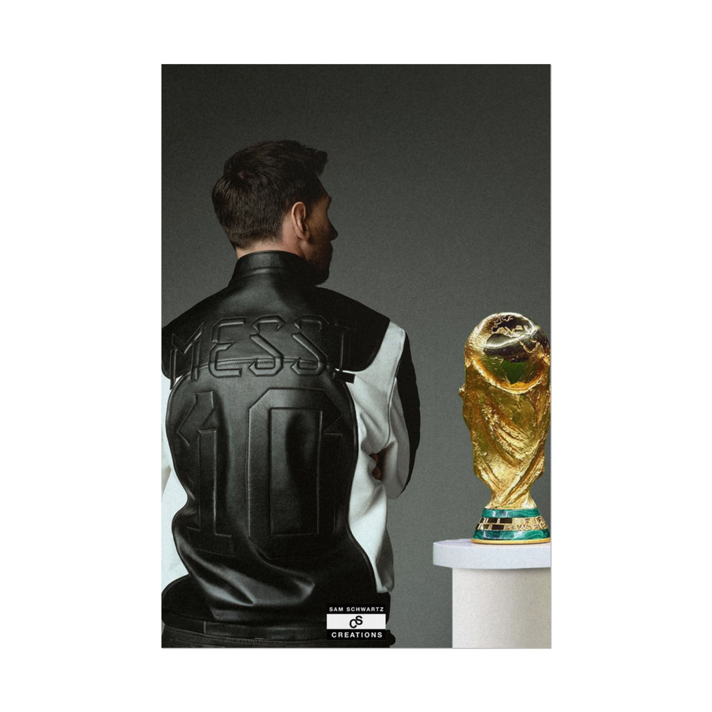 Legacy in Sight Poster | Lionel Messi World Cup Wall Art