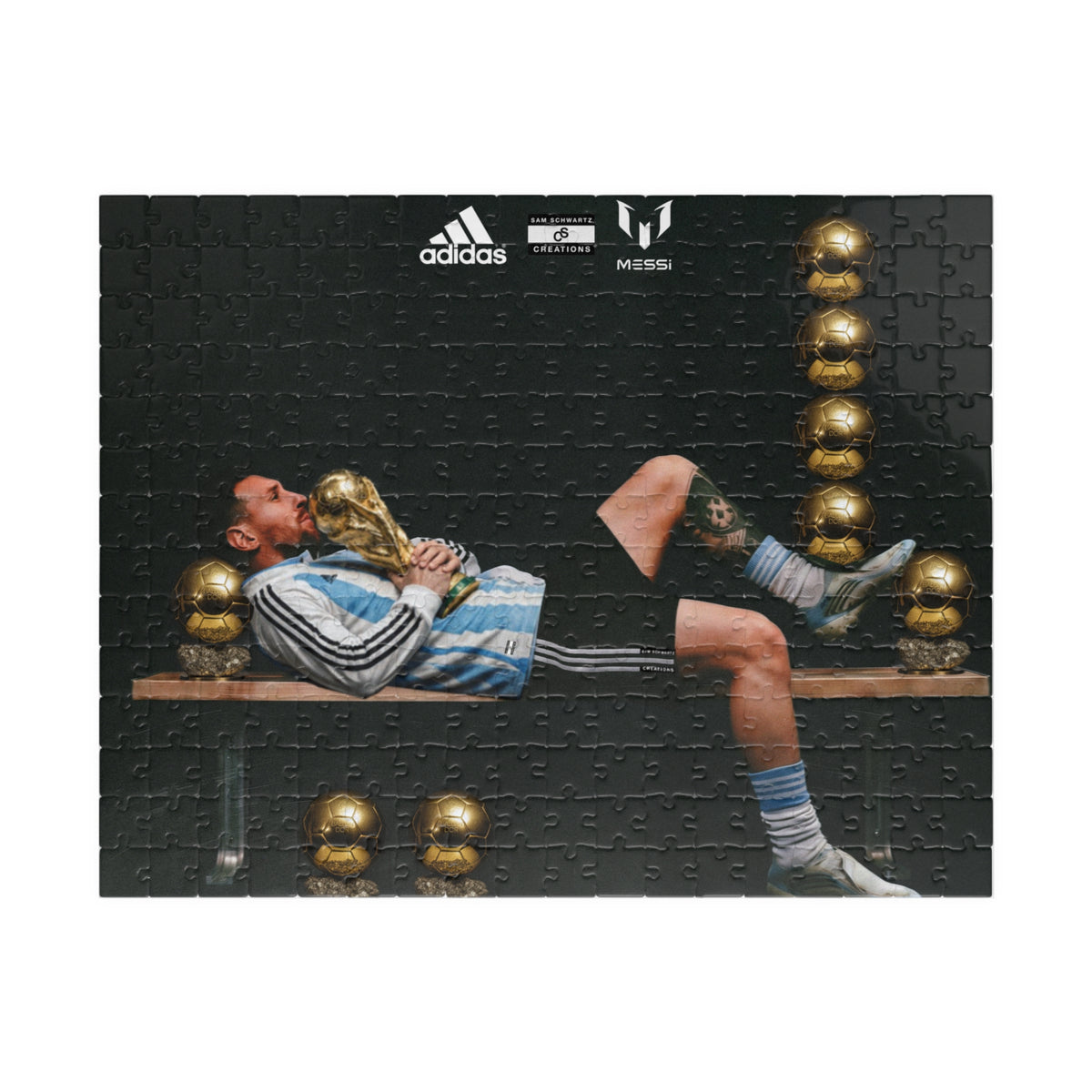Messi 'Still Undisputed' Soccer Puzzle — 110/252/520/1014-Piece Collectible