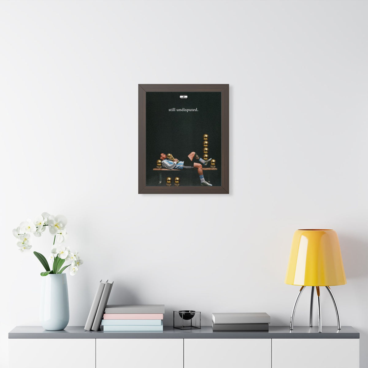Still Undisputed Framed Poster — Framed GOAT Wall Art