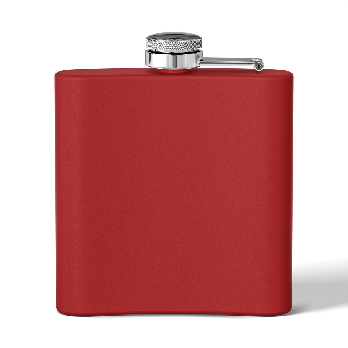 Sam Schwartz Creations Stainless Steel Flask — Brushed Metal Sam Schwartz Creations, 6 oz
