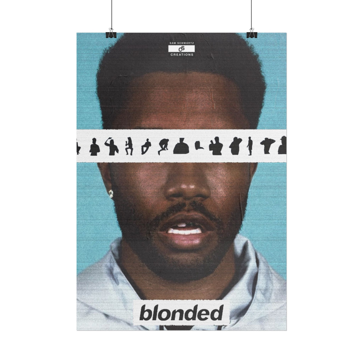 Blonded Poster | Frank Ocean Music Wall Art