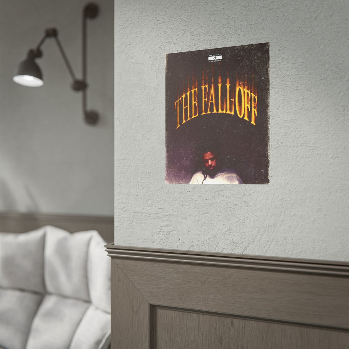 The Fall-Off Poster | J. Cole Hip-Hop Wall Art