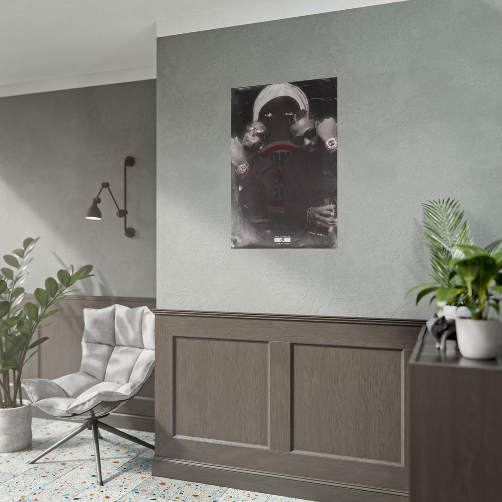 Don't Be Dumb Poster | Underground Music Duo Wall Art