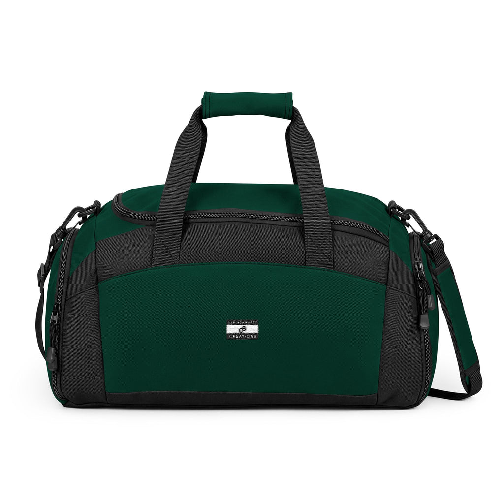 Sam Schwartz Creations Black Gym Duffel Bag — Durable Workout & Travel Holdall