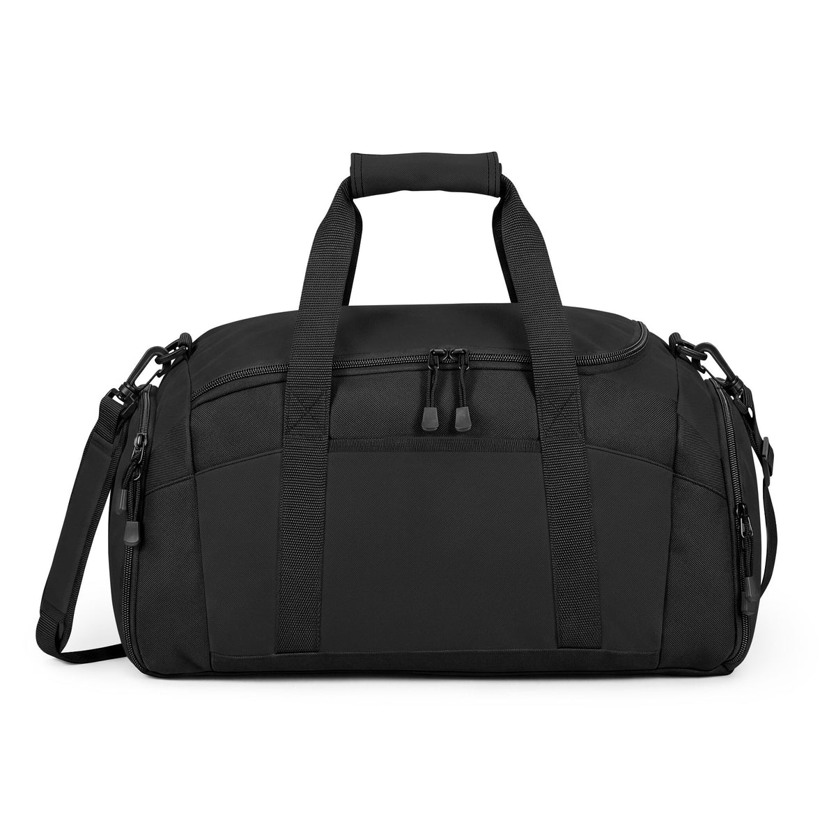 Sam Schwartz Creations Black Gym Duffel Bag — Durable Workout & Travel Holdall