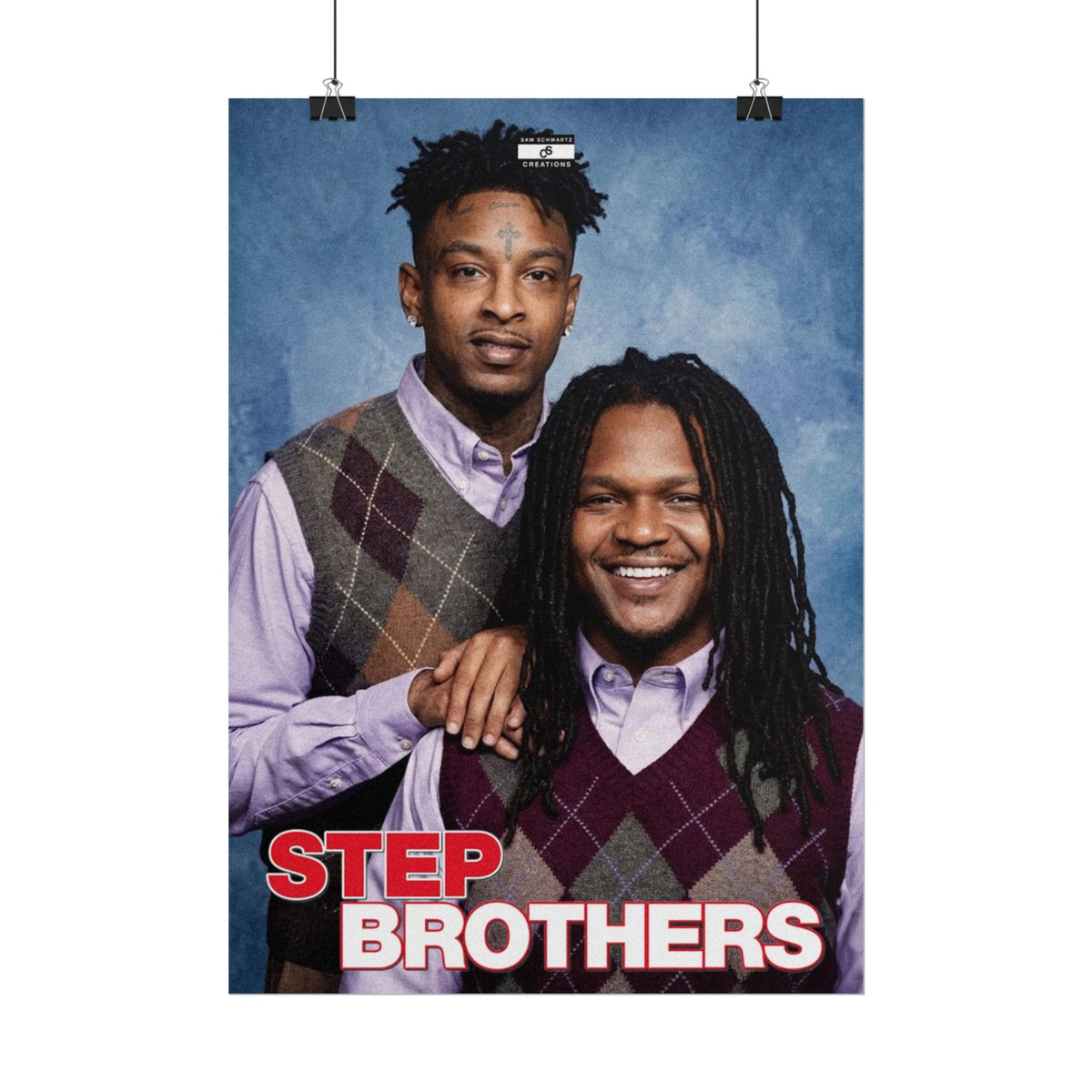 Step Brothers Poster | Hip-Hop Duo Wall Art