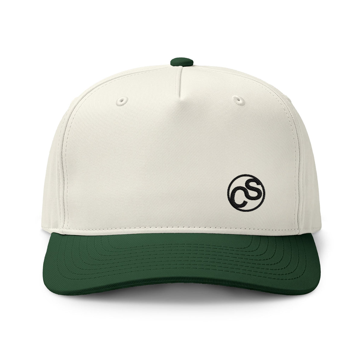 Two-Tone Sam Schwartz Creations Cap — Minimal Embroidered Logo Baseball Hat