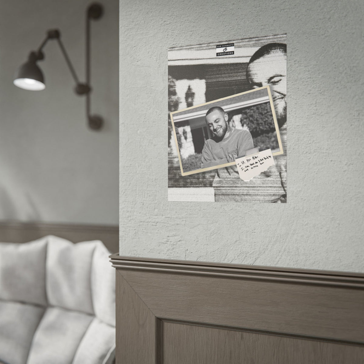 I Am Mac Miller Poster | Memorial Hip-Hop Wall Art