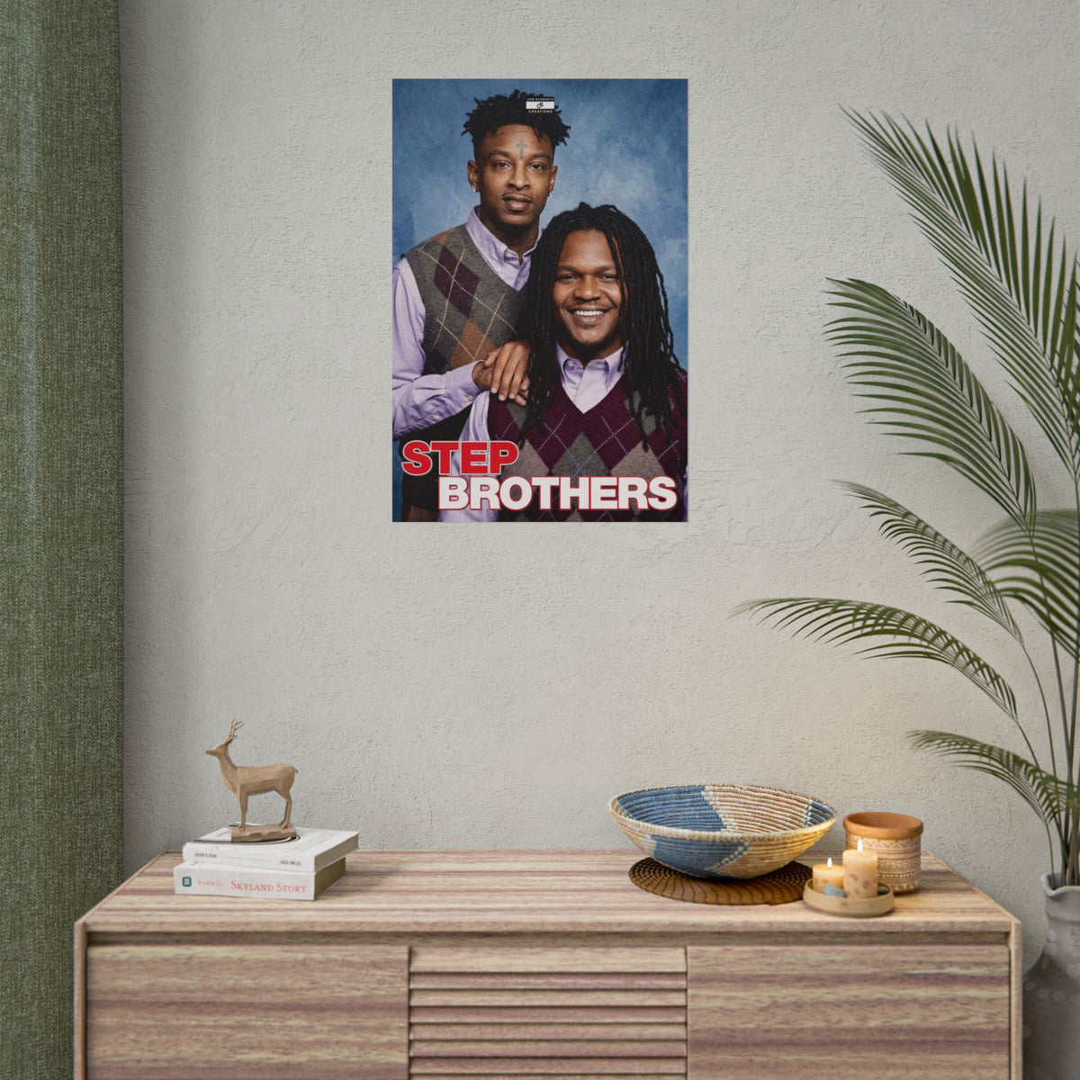 Step Brothers Poster | Hip-Hop Duo Wall Art
