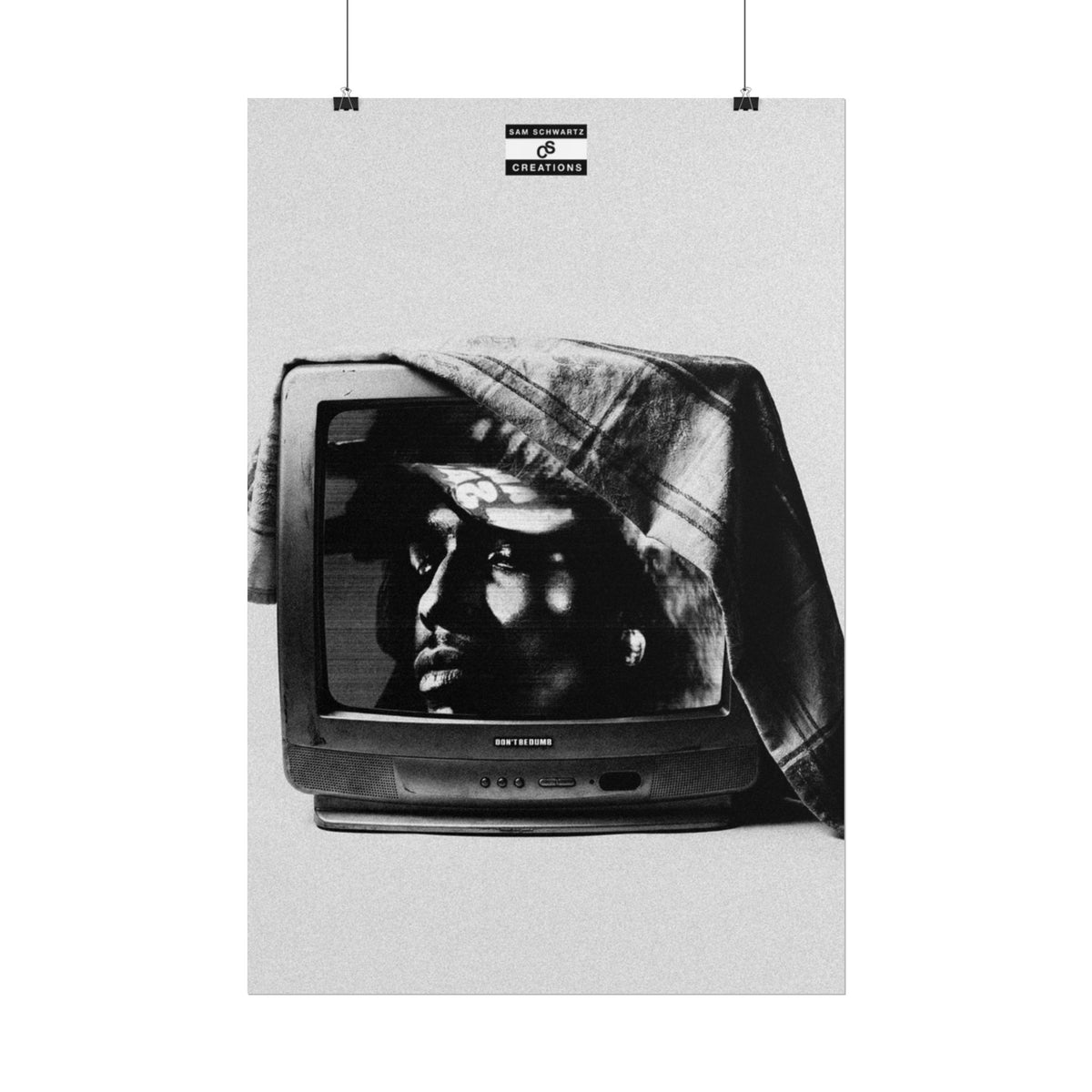 Don’t Be Dumb Poster | CRT Hip-Hop Wall Art